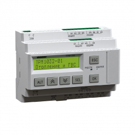 Регулятор для систем отопления и ГВС ТРМ1032-230.24.01